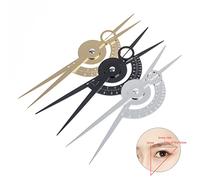 Stainless Steel Golden Ratio Microblading Permanent Makeup Mapping Eyebrow Measure Tool Position Eyebrow Divider Ruler