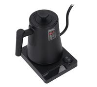 Stainless Steel Gooseneck Electric Kettle 1200W with LCD Display and Precise Temperature Control for Coffee and Tea Brewing GB Plug 220V