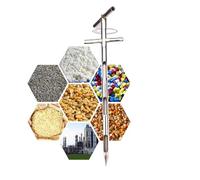 Stainless Steel Grain & Powder Sampler, 1.5m Probe for Fertilizer and Feed Sampling, Durable and Accurate Industry Research Equipment