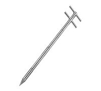 Stainless Steel Grain Probe Sampler, Soil Sampler Probe For Sampling With 19-38mm Diameter 100-150cm Length T Handle(32mm,3.2ft)