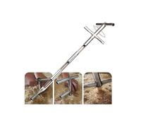 Stainless Steel Grain Probe Sampler Three-Zone Grain Probe Sampler, Metal Sampler Probe For Fertilizer, Rice, Corn, Wheat, Soybean - 25mm Diameter(2mx32mm/78.7x1.25in)