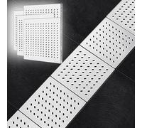 Stainless Steel Grate Cover for Drain Systems - Durable Outdoor and Indoor Use for Kitchen, Shower, and Landscape Applications