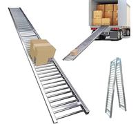 Stainless Steel Gravity Conveyor Rollers,Heavy Duty Stainless Steel Gravity Conveyor Perfect for Warehouse Freight Handling, Durable & Reliable Material for Efficient Logistics，（Width 24in/6