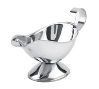 Stainless Steel Gravy Boat, 10oz Juice Bucket Dish Roasting Sauce Dish Mini Sauce Jug Sauce Cup with Handle for Juice Sauce Roasting Sauce