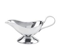 Stainless Steel Gravy Boat, Gravy Boat with Handle Mini Sauce Jug Sauce Cup for Gravy Sauces or Cream at Home Restaurant Hotel(3oz)
