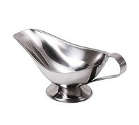 Stainless Steel Gravy Sauce Boat,Tomato Juice Container, Ketchup Container,Restaurant Style Gravy Bowl,Gravy Server with Lip(5 oz)