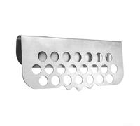 Stainless Steel Grease Gate Designed Specifically for Griddles with Dimensions Between 28 and 36 Inches and Vertical Clearance of 2.35 Inches