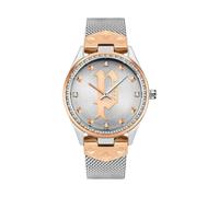 Stainless Steel Grey Quartz Analog Watch - female - Police - Watches - Gray - ONE SIZE - Accessories ONE SIZE