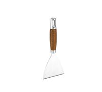 Stainless Steel Griddle Spatula - Griddle Accessories Hamburger Turner Scraper with Cutting Edge, Great for Pancake Flipper, BBQ Grill and Flat Top Griddles