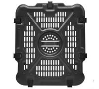 Stainless Steel Grill Pan Set Compatible with SL201 SL401 SL451 Double Stack XL 2 Basket Air Fryers Easy Cleanup Capability (SL400 1pc)