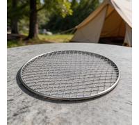 Stainless steel grill: the perfect choice for outdoor cooking(33cm)