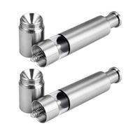 Stainless Steel Grinder: Portable Spice Mill, Adjustable Grinding Mechanism | Herbs Seasonings Seasonings Restaurant Kitchen Buffet Catering Breakfast Lunch Dinner Millet