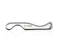 Stainless Steel Gua Sha Scraping Massage Tool - STICKON IASTM Tools Great Soft Tissue Mobilization Tool (C1 Shape)