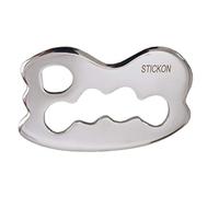 Stainless Steel Gua Sha Scraping Massage Tool - STICKON IASTM Tools Great Soft Tissue Mobilization Tool (STICKON-01)