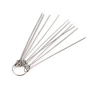 Stainless Steel Guitar Bridge Saddle Nut File Kit Nut Slot Rod String Musical Instrument Maker Tool Repair Accessories Sanding Kit Tool