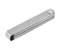 Stainless Steel Guitar Gauge Set with Fret Rocker and String Height Measuring Tool for Luthier - Precision Guitar Luthier Gauge with Clear Metric Measurements for Professional