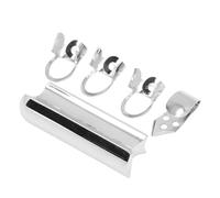 Stainless Steel Guitar Slide Bar Set,Stainless Steel Sliding Bar with Thumb and Finger Picks for Hawaiian Electric Guitars