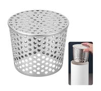 Stainless Steel Gutter Guards, HISAMGO Applies to 83-100mm Metal Downpipe Leaf Guard Gutter Downspout Guard, Keeps Gutter downpipes Clear of blockages from Leaves, Moss, muck, mud and Other Debris