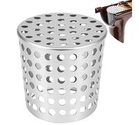 Stainless Steel Gutter Leaf Protection, Rain Gutter Leaf Protection, Downpipe Protection, Leaf Protection for Gutters, Leaf Protection for Gutters, Leaf Catcher Downpipe, for Downpipes (75-90 mm)