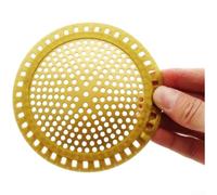 Stainless Steel Hair Catcher Drain Cover, Round Cover For Bathroom Sinks - Strainer Filter Compatible With Showers And Bathtubs(gold)