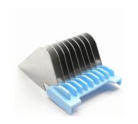 Stainless Steel Hair Clipper Slide-on Attachment Comb Replacement， Compatible For Wahl， Moser 1400 1853 1233 1234 1170 1230 1233-710， Haircut Component(25mm 1233-7170 Light blue)