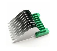 Stainless Steel Hair Clipper Slide-on Attachment Comb Replacement, Compatible For Wahl, Moser 1400 1853 1233 1234 1170 1230 1233-710, Trimmer Barber Cutter(22mm 1233-7160 Green)
