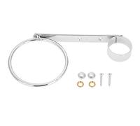 Stainless Steel Hair Dryer Holder, Hairdryer Holder for Bathroom, Wall Mount Hair Dryer for Installation In Any Bathroom Or Vanity Area