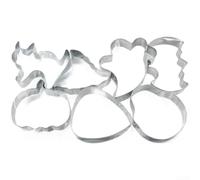 Stainless Steel Halloween Baking Molds 7pcs Non-Stick