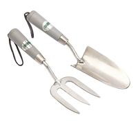 Stainless Steel Hand Fork and Trowel Set (2 Piece)