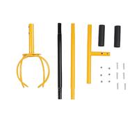 Stainless Steel Hand Tiller Garden Claw Cultivator Soil Aerator for Flower Beds Vegetable Gardens Orchards