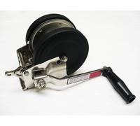 Stainless Steel Hand Winch with Cover 2000LB (900KG ATV Car Boat Trailer Puller)