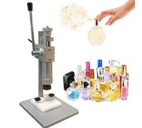Stainless Steel Handheld Crimping Machine, Manual Perfume Capping Machine, Professional Bottle Crimping Tool, for Perfume Essential Oil Glass Bottle Sealing Daily Commercial Use