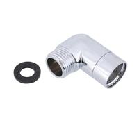 Stainless Steel Handheld Shower Head Elbow Adapter Shower Arm Extension 90degree Arm Elbow Adapter Enduring High Strength Accessory