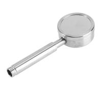 Stainless Steel Handheld Shower Nozzle Modern for Bathroom Showering | Silver Finish, Simple Installation, Sturdy Construction, Suitable for Shower Hoses, Renters and Homeowners, Easy Upgrade