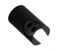 Stainless Steel Handheld Toilet Bidet Sprayer Holder Wall Mount Bracket Compatible with Most Hand Shower Heads and Bathroom Spray Wands, Black(Black)