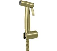Stainless Steel Handheld Toilet Bidet Sprayer with Wall Mount Self Cleaning Hygienic Shower Faucet for Bathroom Rose Gold (Brushed Gold)