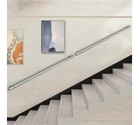 Stainless Steel Handrail for Stairs, Wall Mounted Banister Railing Staircase Hand Rails for Indoor Stairs Outdoor Step, Corridor Support Rod(12ft/360cm)