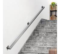 Stainless Steel Handrails For Outdoor Steps - 1 2 3 4 5 6 Metres | Stairway Railing for Indoor and Outdoor, Long 50cm 80cm 1m 120cm 1.5m 180cm 2m 250cm 3m(17ft/5.1m)
