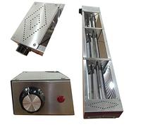 Stainless Steel Hanging Heat Lamp, Commercial Food Warmers for Restautant and Hotel Kitchen, French Fries Pizza Barbecue Preservation Heat Lamp, Keep Food and Dishes Warm
