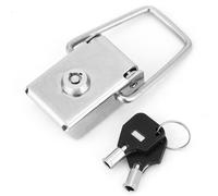 Stainless Steel Hasp Safety Lock Box Case Toggle