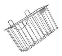 Stainless Steel Hay Feeder Rack for Chinchilla Guinea Pig Black | Large Capacity, Smooth Edges and Surface, Easy Feeding, Will Not Scratch, for Cage Use