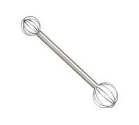 Stainless Steel Head Miso Mixer Precise Stirring Spoon for Consistent Flavor & Soup Prep Miso Soup Salt Control Spoon