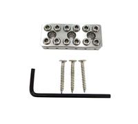 Stainless steel headless electric guitar with fixed bridge top and bottom, headless drawstring guitar(Upper pillow)