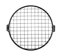 Stainless Steel Headlight Guard, 2PCS Fit Use For Bobber Headlight Cover 6.14'' Motorcycle Headlight Mesh Grill Guard Front Lamp Mesh Grille Cover Protector Headlight Grille Guard Cove(A)