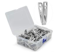 Stainless Steel Heart Clips For Laundry, Travel And Dorm Use