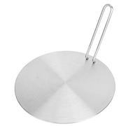 Stainless Steel Heat Diffuser Induction Plate Converter Gas Electric Cooker Plate Kitchen Cooking Helper (24cm)