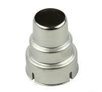 Stainless Steel Heat Nozzle 35mm Reflector for Stainless Steel | Station, Shovel Three Five Section Big Flat Tip, High Temp Resistant Hot Air Accessory, Silver(A)