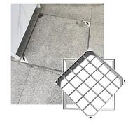 Stainless Steel Heavy Duty Invisible Manhole Cover with Retractable Handle 15.7x23.6in Square Septic Tank Lid for Driveway & Landscaping & Recessed Design