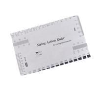 Stainless Steel Height Measuring Tool Accurate Guitar Height Measuring For Acoustic Instruments Durability Guitar