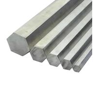 Stainless Steel Hex Hexagon Bar, 500mm Long Hexaginal Rod, Opposite Side 5 6 7 8 9 10 12 14 15 16 20 22-60mm Solid Metal Rod, 1pcs(7mm)